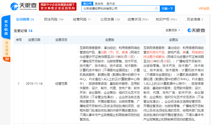抖音運營主體經(jīng)營范圍變更 網(wǎng)絡文化經(jīng)營的合規(guī)化信號